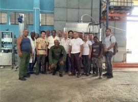 販売後の設置機械