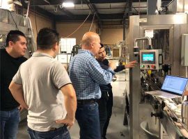 販売後の設置機械