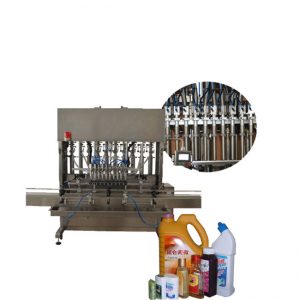 点眼薬ボトル充填用の自動液体ボトル充填機